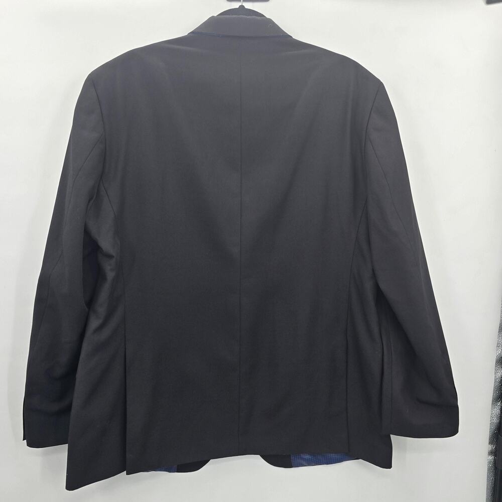 Billy London Blazer Men 46R Black Two Button Jacket - Picture 5 of 8